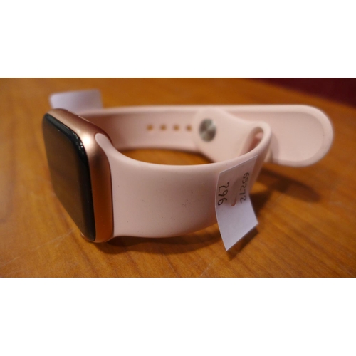 3077 - Apple Watch 6 40Mm GPS Smart Watch - gold/pink sand - model no MG123B/Ar ( No Charging Lead ), Origi... 