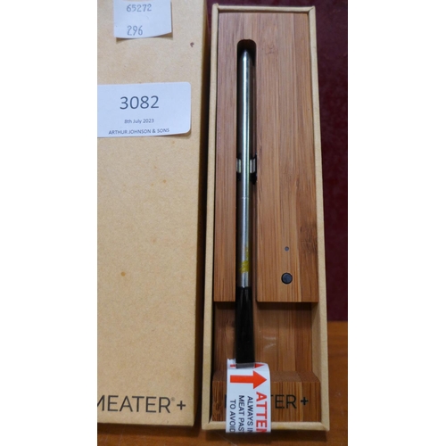 3082 - Meater Plus Thermometer    (296-47)   * This lot is subject to vat