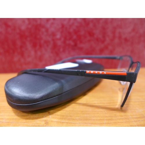 3088 - Prada black metal Glasses - 55 x 19 PS 50LV489101 , Original RRP £125.84 + vat   (296-41)   * This l... 