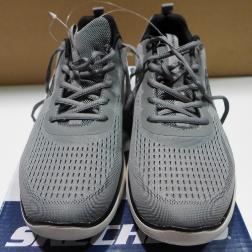 3130 - Pair of men's grey Skechers - UK size: 9 * this lot is subject to VAT