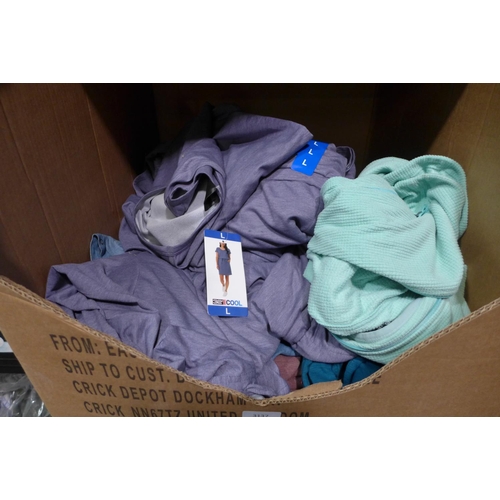 3137 - Quantity of women's tops, dresses and jumpers - mixed sizes, colours, etc. * this lot is subject to ... 