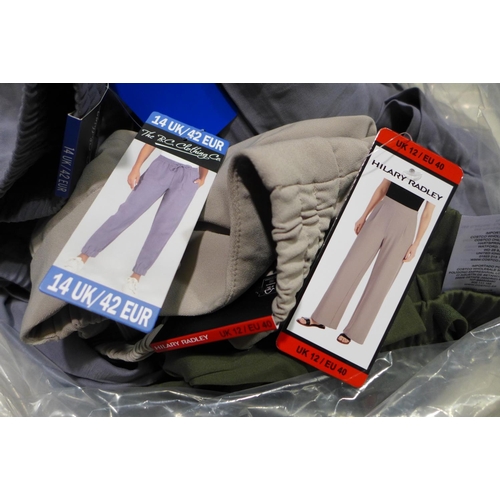 3154 - Assorted women's trousers - various sizes, styles and colours * this lot is subject to VAT