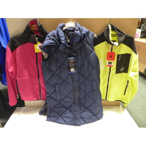 3159 - 3 women's Zip-up jackets - incl: 2 DKNY - mixed style, colour and size * this lot is subject to VAT