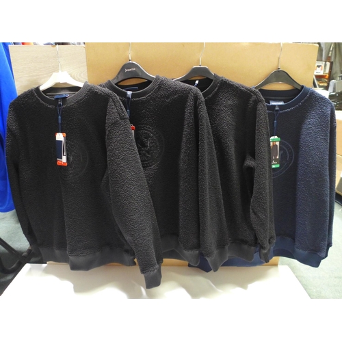 3162 - 4 Women's Nautica sweaters - ( 3 x M - Black) & (1 x XL - Navy)  * this lot is subject to VAT
