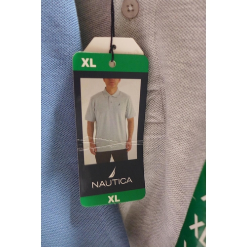 3173 - 4 Men's Nautica XL polos - mixed colours * this lot is subject to VAT