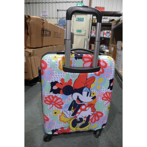 3206 - At Disney - Minnie Mouse - Carry On Hardside Spinner Case    (296-26)   * This lot is subject to vat