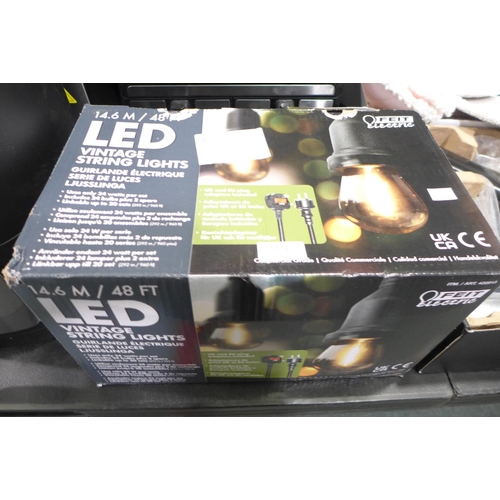 3224 - Feit LED String Lights 48Ft/ 14.6m  (296-292)   * This lot is subject to vat