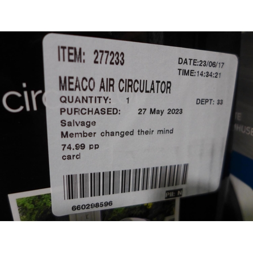 3232 - Meaco Air Circulator with Remote  (296-284)   * This lot is subject to vat