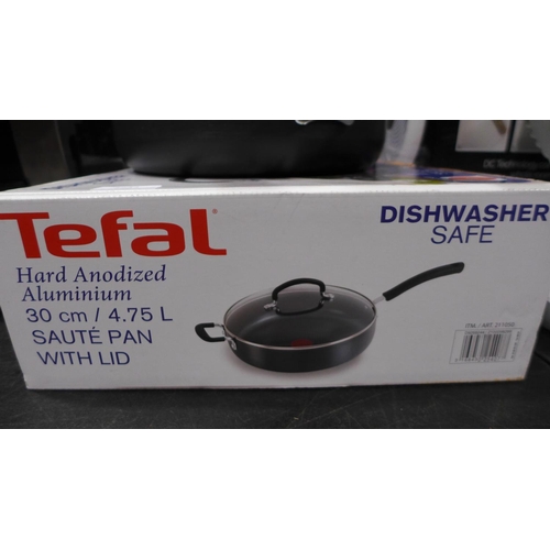 3233 - 30cm Tefal Deep Saute Pan  (296-282)   * This lot is subject to vat