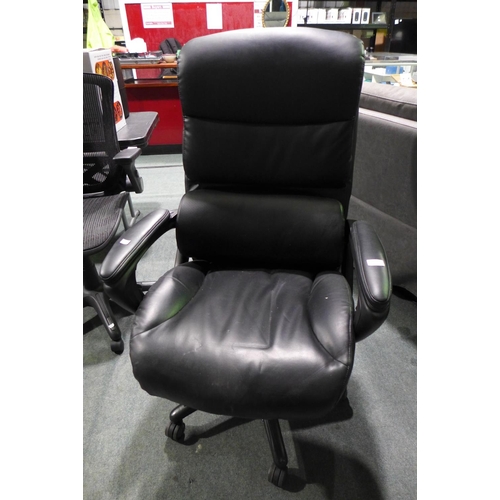 3246 - La-Z-Boy Air Black Executive Chair  - Model: 51537  , Original RRP £174.99 + vat            (296-124... 