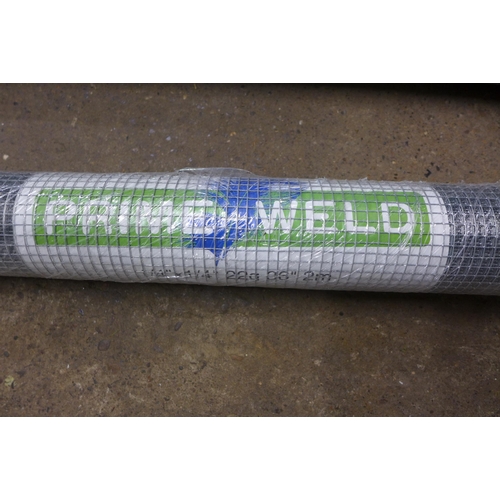 2277 - 4 Rolls of Prime Weld mesh (¼