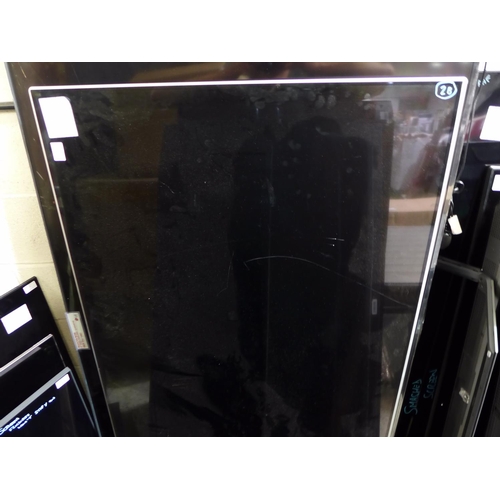 3255 - 4 Damaged TV's incl: Hisense and LG  (296-159,161,233,269)   * This lot is subject to vat