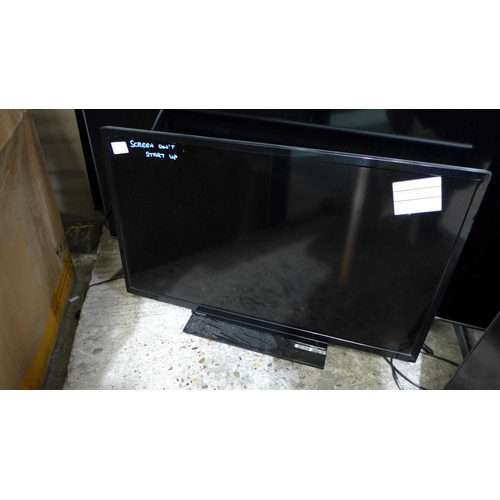 3256 - 4 Damaged TV's incl: TCL, Toshiba, Hisense & Samsung (296-3,230,231,274)   * This lot is subject to ... 