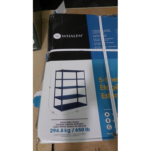 3259 - Whalen 5 Shelf Storage Rack original RRP £87.49 + vat (295-52) *This lot is subject to vat