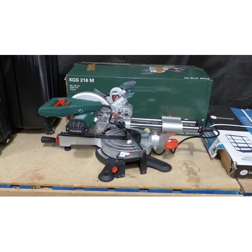 3260 - Metabo Mitre Saw Model: KGS216M (296-426) *This lot is subject to VAT