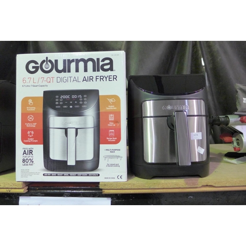 3274 - Gourmia Air Fryer 7Qt      (296-116)   * This lot is subject to vat