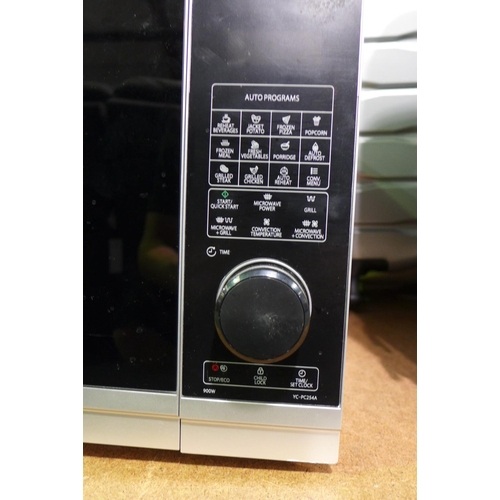 3280 - Sharp 25L Convection Microwave Model: YC-PC254A, Original RRP £124.99 + vat  (296-130)   * This lot ... 