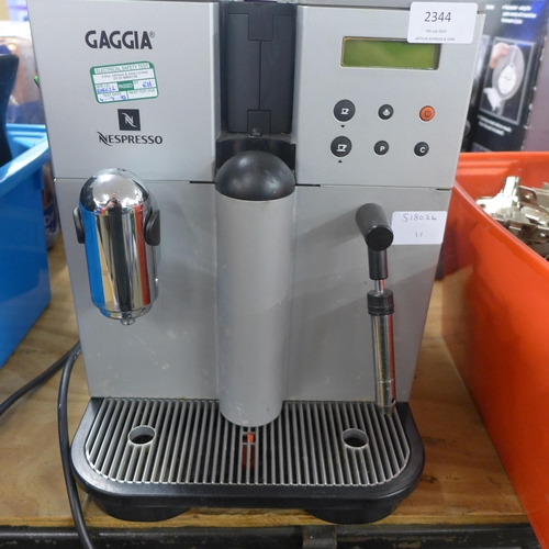 2344 - Gaggia coffee machine