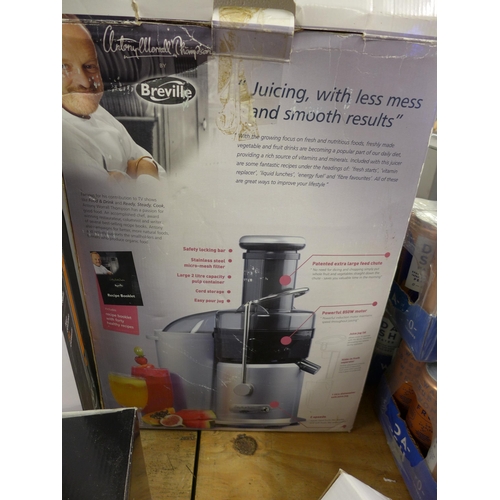 2377 - Professional juice extractor, boxed, mechanical scale, Espresso carousel and a Manual Brewer