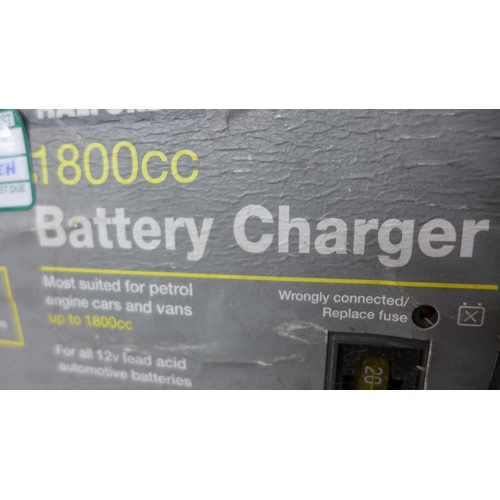 2382 - Halfords 1800cc battery charger