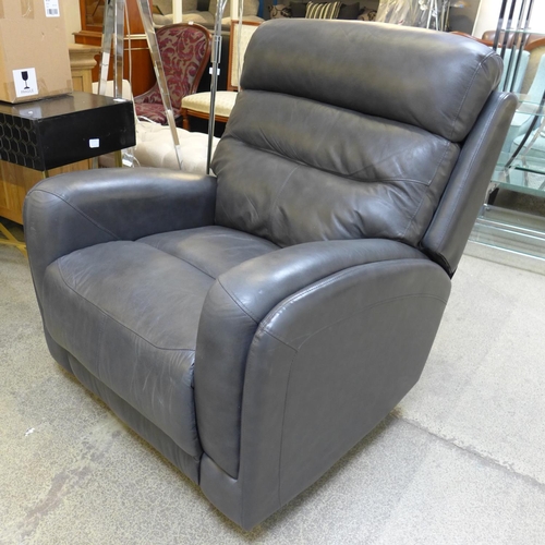 1580 - Pulaski Leather Recliner With Head Rest Oklahoma, original RRP £533.33 + VAT (4171-21) *This lot is ... 