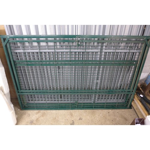 2358 - 2 Metal dog gates