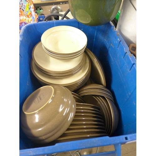 2367 - Large qty. of Denby 'every day' pottery including plates, side plates and bowls