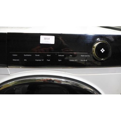 3032 - Haier I-Pro 7 Series White Washer Dryer  10/6kg, 1400rpm  D Rated (Model: HWD100-B14979) original RR... 