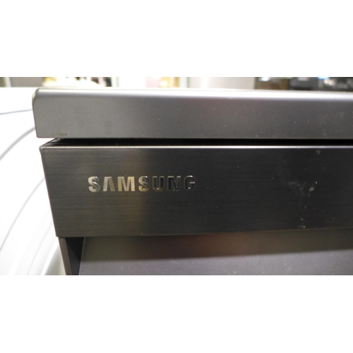 3034 - Samsung Graphite Dishwasher (Model: DW60A8050FB) original RRP £624.99 + vat (295-15) *This lot is su... 