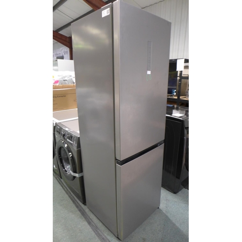 3035 - Hisense Stainless Steel Effect Fridge Freezer, F Rated (Marked) (Model: RB388N4BC10UK) original RRP ... 