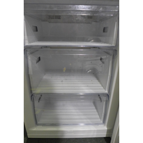 3035 - Hisense Stainless Steel Effect Fridge Freezer, F Rated (Marked) (Model: RB388N4BC10UK) original RRP ... 