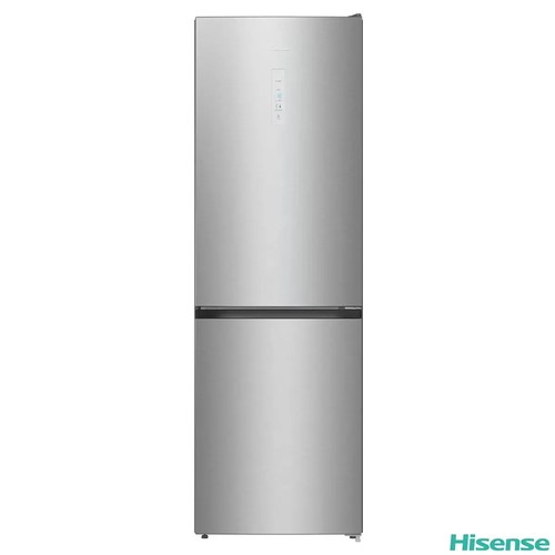 3035 - Hisense Stainless Steel Effect Fridge Freezer, F Rated (Marked) (Model: RB388N4BC10UK) original RRP ... 