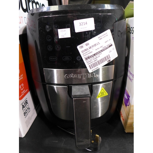 3076 - Gourmia Airfryer (296-415) *This lot is subject to VAT