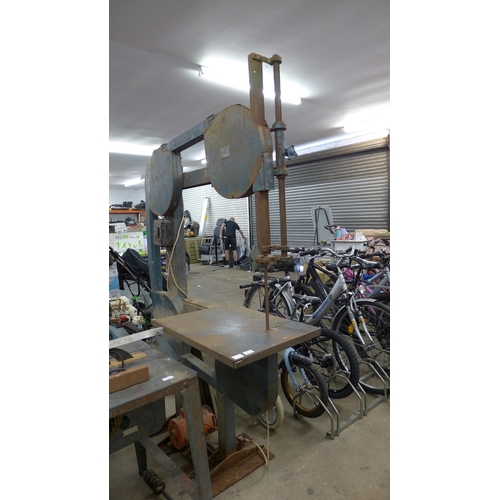 2001 - Vintage Picador extra large bandsaw - failed electrical safety test due to requiring rewire - cable ... 