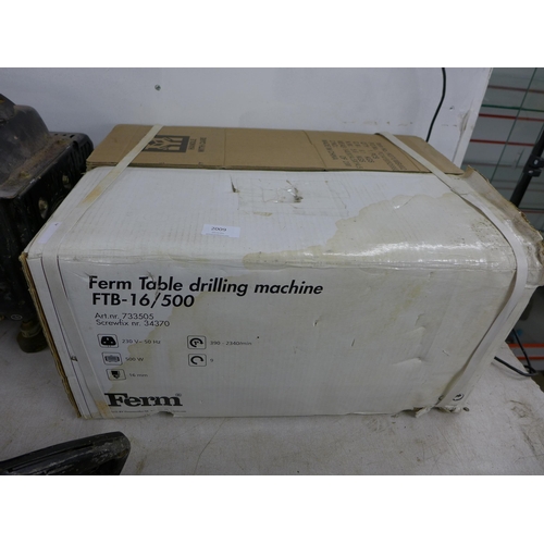 2009 - Ferm pillar drill (FTB-16/500) - boxed