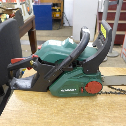 2052 - Qualcast petrol chainsaw - no blade