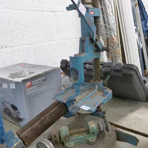 2071 - Wolf press, bench motor, 10