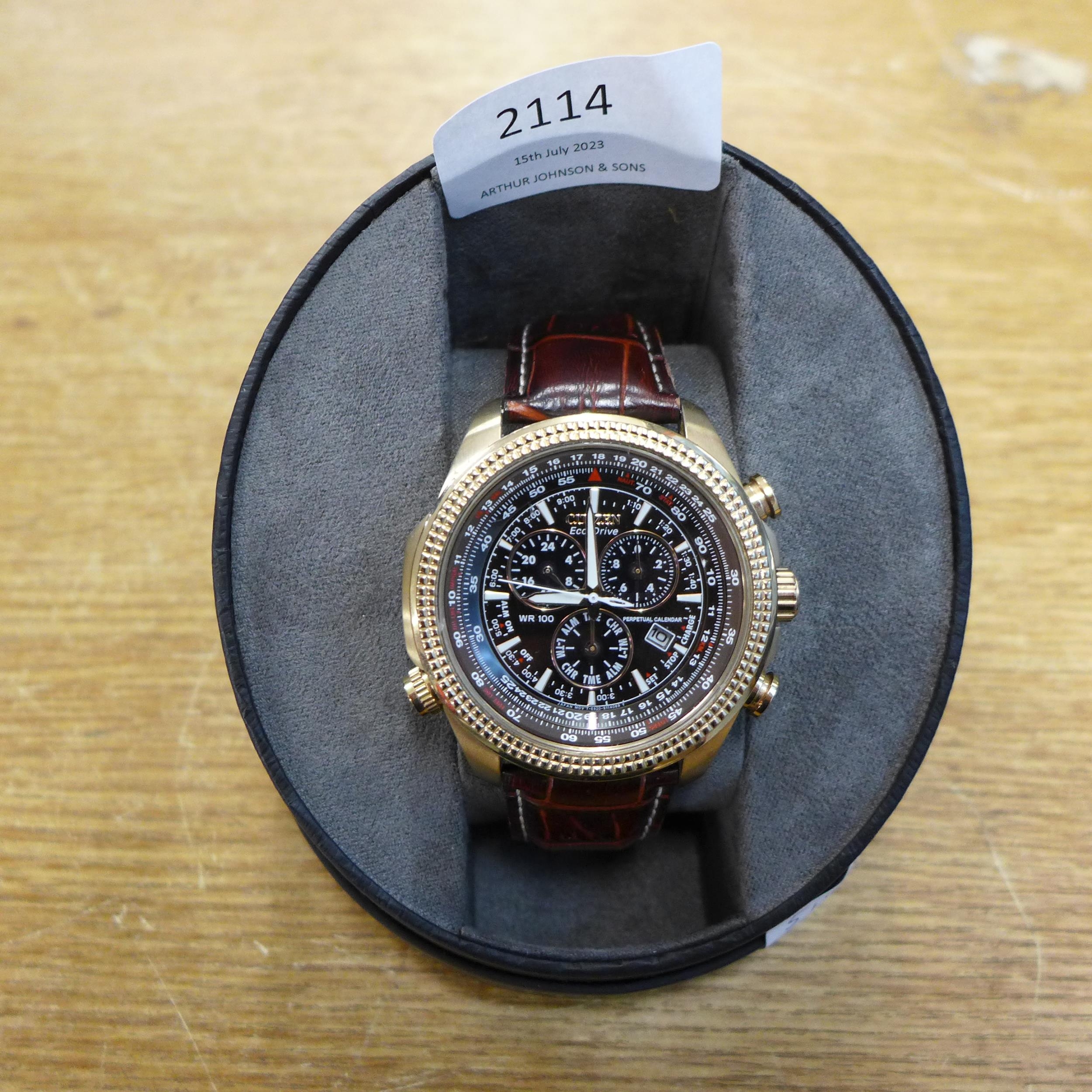 Citizen perpetual best sale calendar wr100