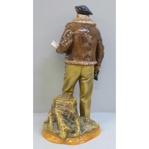 601 - A Royal Doulton figure, Field Marshal Montgomery, with certificate, boxed