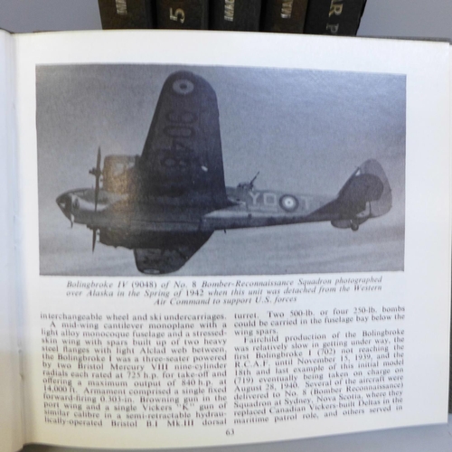 628 - Six Macdonald books on WWII planes