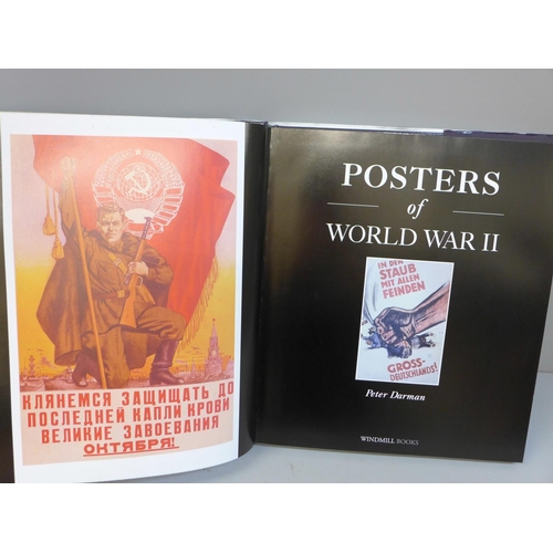 669 - One volume, Posters of World War II, Allied and Axis Propaganda, 1939-1945