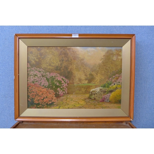 27 - Herbert H. Collyer, landscape, oil on canvas, framed