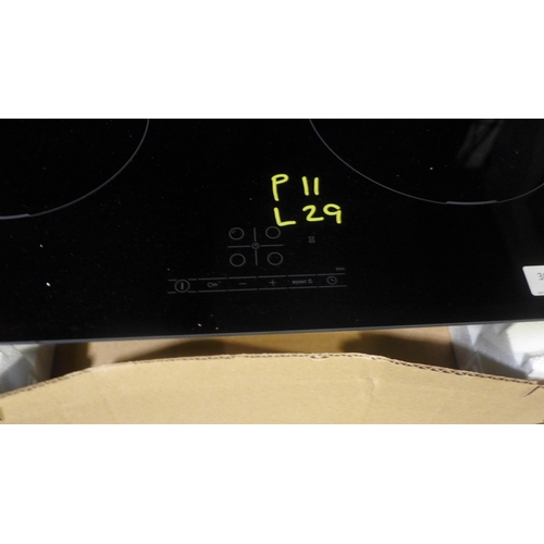 3005 - Bosch Ceramic 4 Zone Induction Hob H45xW592xD522  - Model no  Pue611bb5 , Original RRP £432.50 inc. ... 