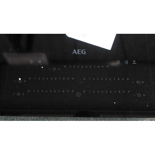 3009 - AEG 5 Zone MultipleBridge Induction Hob - Damaged - H44xW780xD490  - Model no  IKE85751FB , Original... 