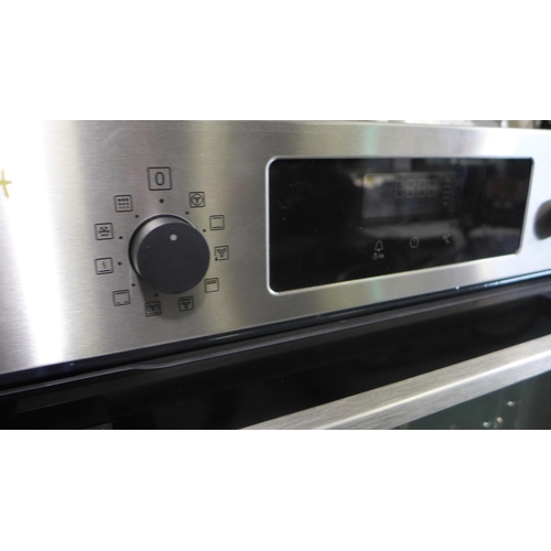 3023 - Zanussi Single Pyrolytic Oven -  H589xW594xD568  - Model no  ZOPNX6X2 , Original RRP £349.17 inc. va... 