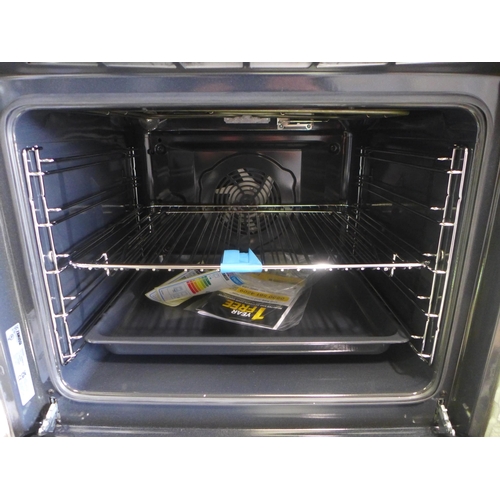 3042 - Zanussi Single Multifunction Oven - H589xW594xD568  - Model no  ZOHNX3K1 , Original RRP £265.83 inc.... 