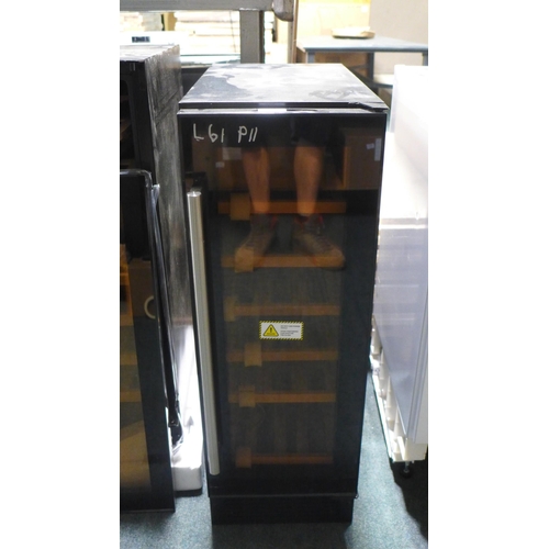 3129 - Viceroy Under Counter Medium Wine Cooler H870xW295xD570   -  Model No  WRWC30BK  , Original RRP £332... 