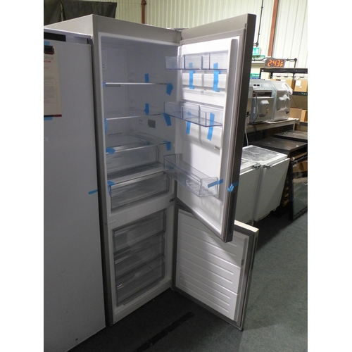 3135 - AEG Freestanding 60/40 Fridge Freezer H1860xW595xD650   -  Model No  RCB632E4MX  , Original RRP £665... 