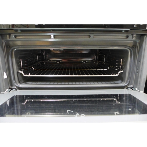 3152 - Neff N50 Built In Double Oven ( Broken Bottom Oven Door) -  H888xW594xD550   -  Model No  U1ACE2HN0B... 