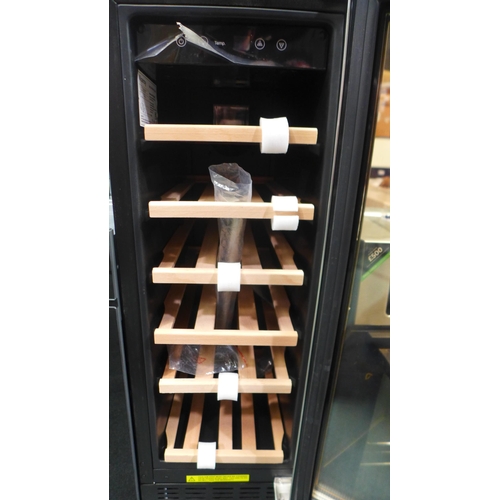 3166 - Viceroy Under Counter Wine Cooler H870xW295xD570  - Model no  WRWC30SS , Original RRP £332.50 inc. v... 